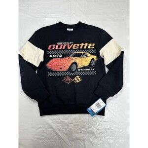 Corvette Little & Big Kid Boys Crew Neck Fleece Long Sleeve Sweatshirt S 8 A1